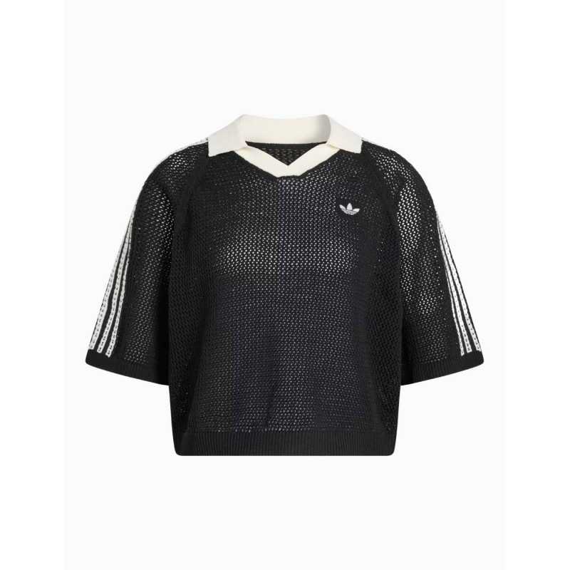 Polo Adidas Originals Crochet para mujer