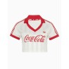 Camiseta Adidas Cropped x Cocacola para mujer