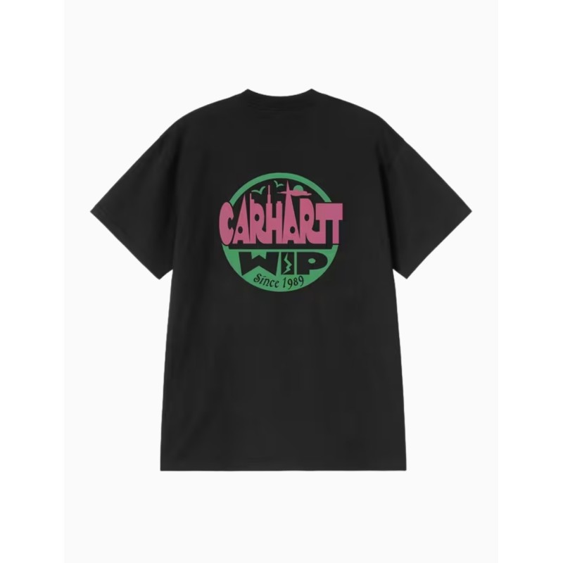 Camiseta Carhartt WIP Luggage Label Black