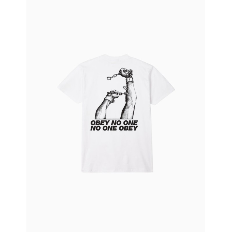 Camiseta Obey No One White