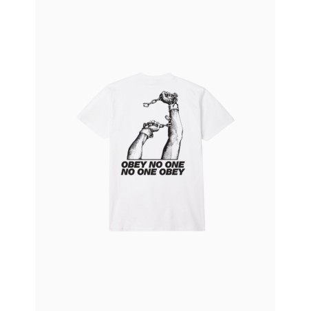 Camiseta Obey No One White