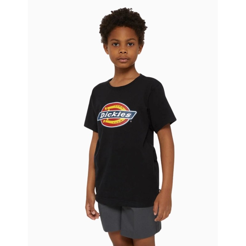 Camiseta para Niño Dickies Youth Logo Negra