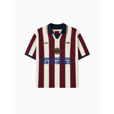 Polo Prohibited Interval Knit Trikot Red