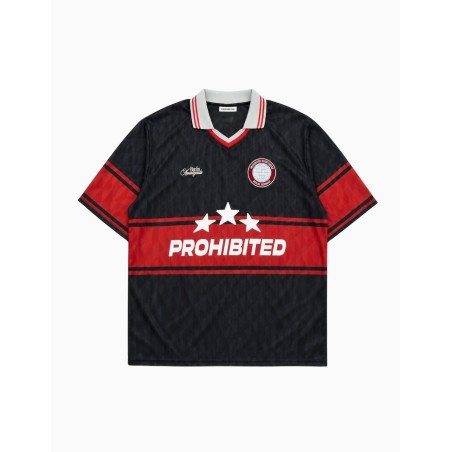 Camiseta de Fútbol Prohibited Basler Trikot Red