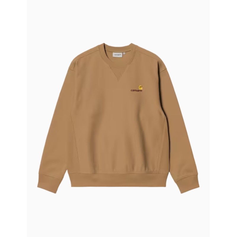 Sudadera Carhartt WIP con Estampado Americano Ash Heater