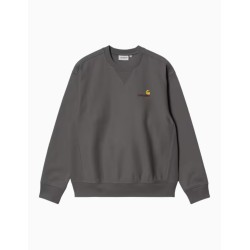 Sudadera Carhartt WIP con Estampado Americano Grafito
