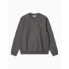 Sudadera Carhartt WIP con Estampado Americano Grafito