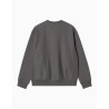 Sudadera Carhartt WIP con Estampado Americano Grafito