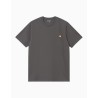 Camiseta Carhartt WIP American Script Graphite