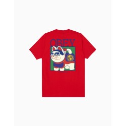 Camiseta Obey Lucky Cat