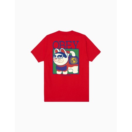 Camiseta Obey Lucky Cat