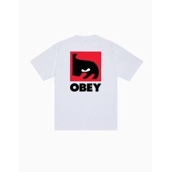 Camiseta Obey Quarter Eye Icon White para hombre