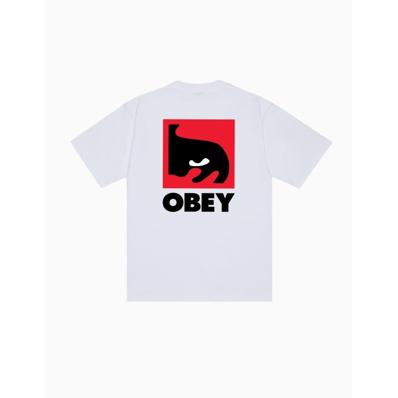 Camiseta Obey Quarter Eye Icon White para hombre