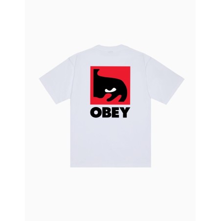 Camiseta Obey Quarter Eye Icon White para hombre