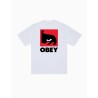 Camiseta Obey Quarter Eye Icon White para hombre