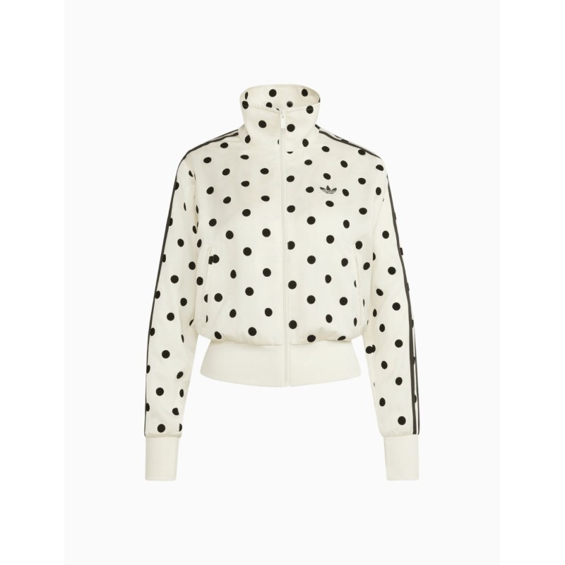 Chaqueta Adidas Satin Polka Dots TT W Offwhite