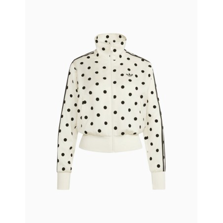Chaqueta Adidas Satin Polka Dots TT W Offwhite
