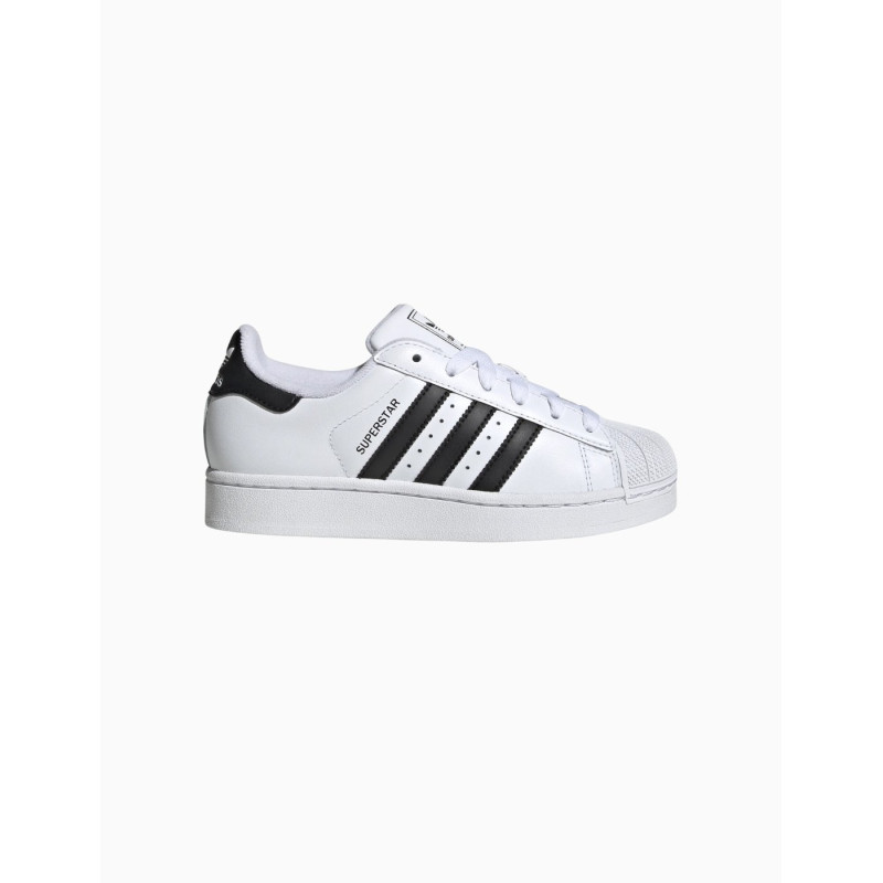 Zapatillas Adidas Superstar II J White and Black