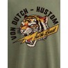 Camiseta de manga corta Von Dutch Tiger Khaki