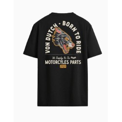 Camiseta de manga corta Von Dutch Wolf Black