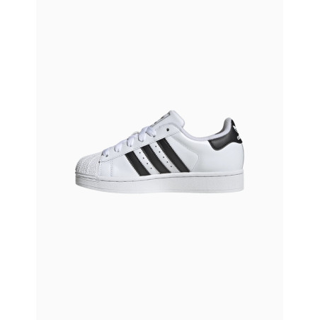 Zapatillas Adidas Superstar II J White and Black