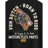 Camiseta de manga corta Von Dutch Wolf Black