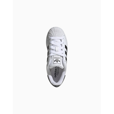 Zapatillas Adidas Superstar II J White and Black