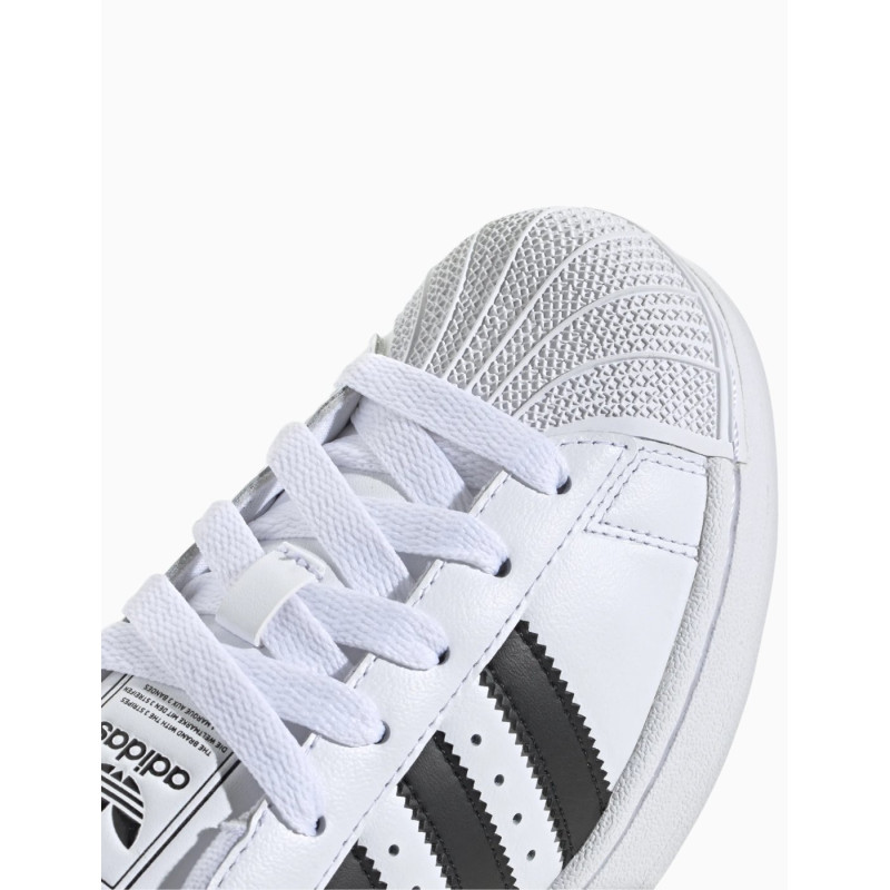 Zapatillas Adidas Superstar II J White and Black