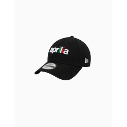 Gorra New Era ajustable Aprilia Essentials Black 9FORTY