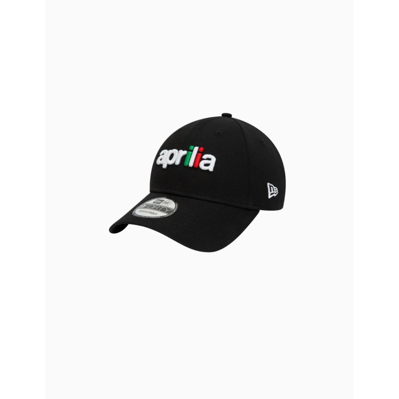 Gorra New Era ajustable Aprilia Essentials Black 9FORTY