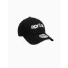 Gorra New Era ajustable Aprilia Essentials Black 9FORTY