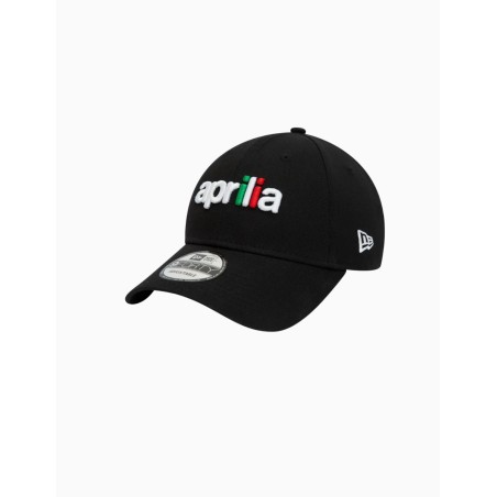 Gorra New Era ajustable Aprilia Essentials Black 9FORTY