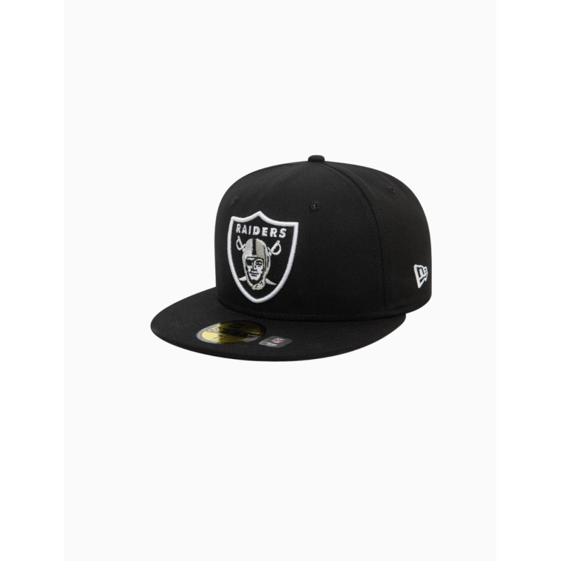 Gorra New Era 59Fifty NFL Las Vegas Raiders Team Color Black