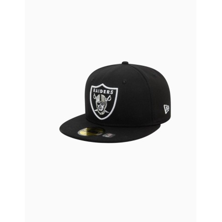 Gorra New Era 59Fifty NFL Las Vegas Raiders Team Color Black