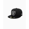 Gorra New Era 59Fifty NFL Las Vegas Raiders Team Color Black