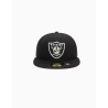 Gorra New Era 59Fifty NFL Las Vegas Raiders Team Color Black