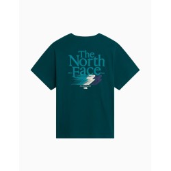 Camiseta The North Face Retro Trail Pacific Teal para hombre