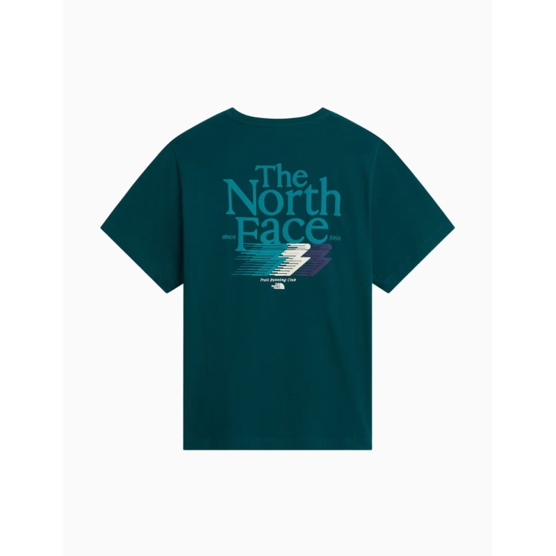 Camiseta The North Face Retro Trail Pacific Teal para hombre