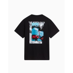 Camiseta The North Face holgada Apex 75 Collage Black para hombre