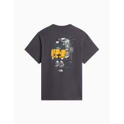 Camiseta The North Face gráfica Gear Up Get Out unisex Anthracite Grey