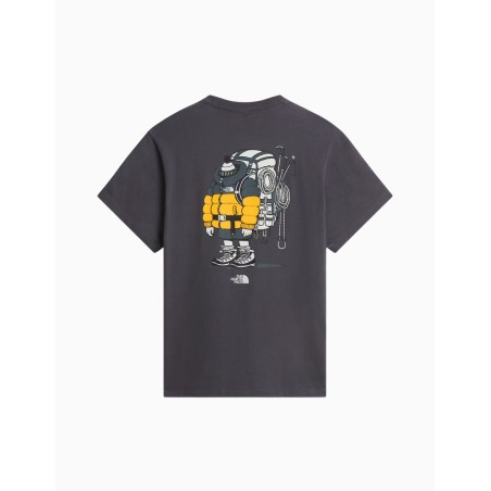 Camiseta The North Face gráfica Gear Up Get Out unisex Anthracite Grey