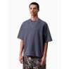 Camiseta Carhartt WIP Lambert Dark Navy Moon wash para hombre