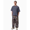 Camiseta Carhartt WIP Lambert Dark Navy Moon wash para hombre