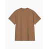 Camiseta Carhartt WIP Boogie Hamilton Brown para hombre
