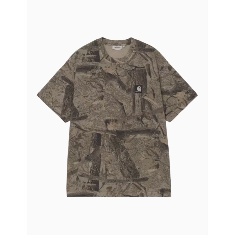 Camiseta Carhartt WIP Feather Tree Camo para hombre