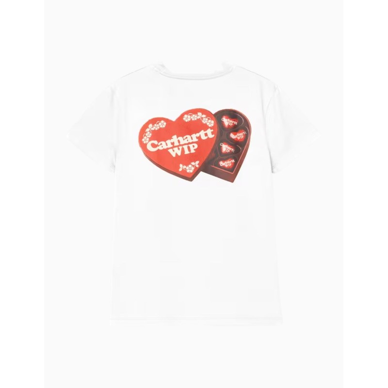 Camiseta Carhartt WIP Hartt Case White para mujer