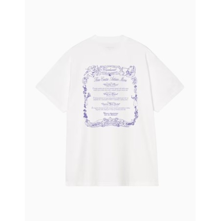 Camiseta Carhartt WIP Chez WIP White para hombre