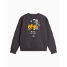 Sudadera The North Face gráfica Unisex Gear Up Get Out Anthracite Grey