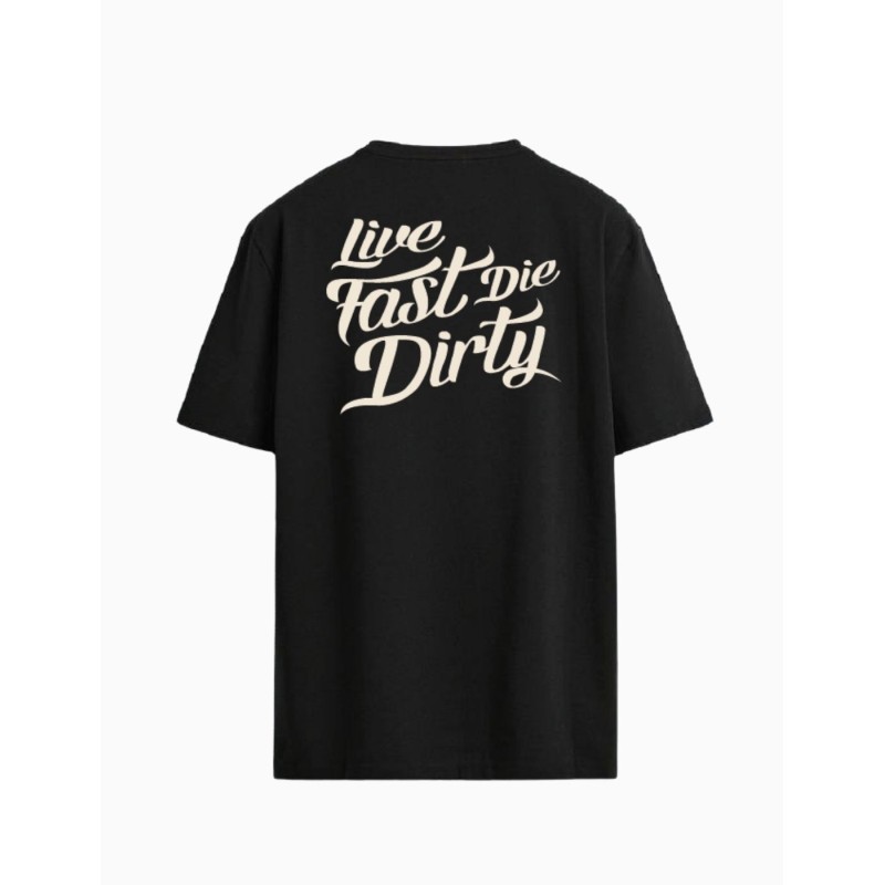 Camiseta de manga corta Von Dutch Life Fast Die Dirty