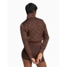 Chaqueta Adidas Satin Polka Dots TT W Brown